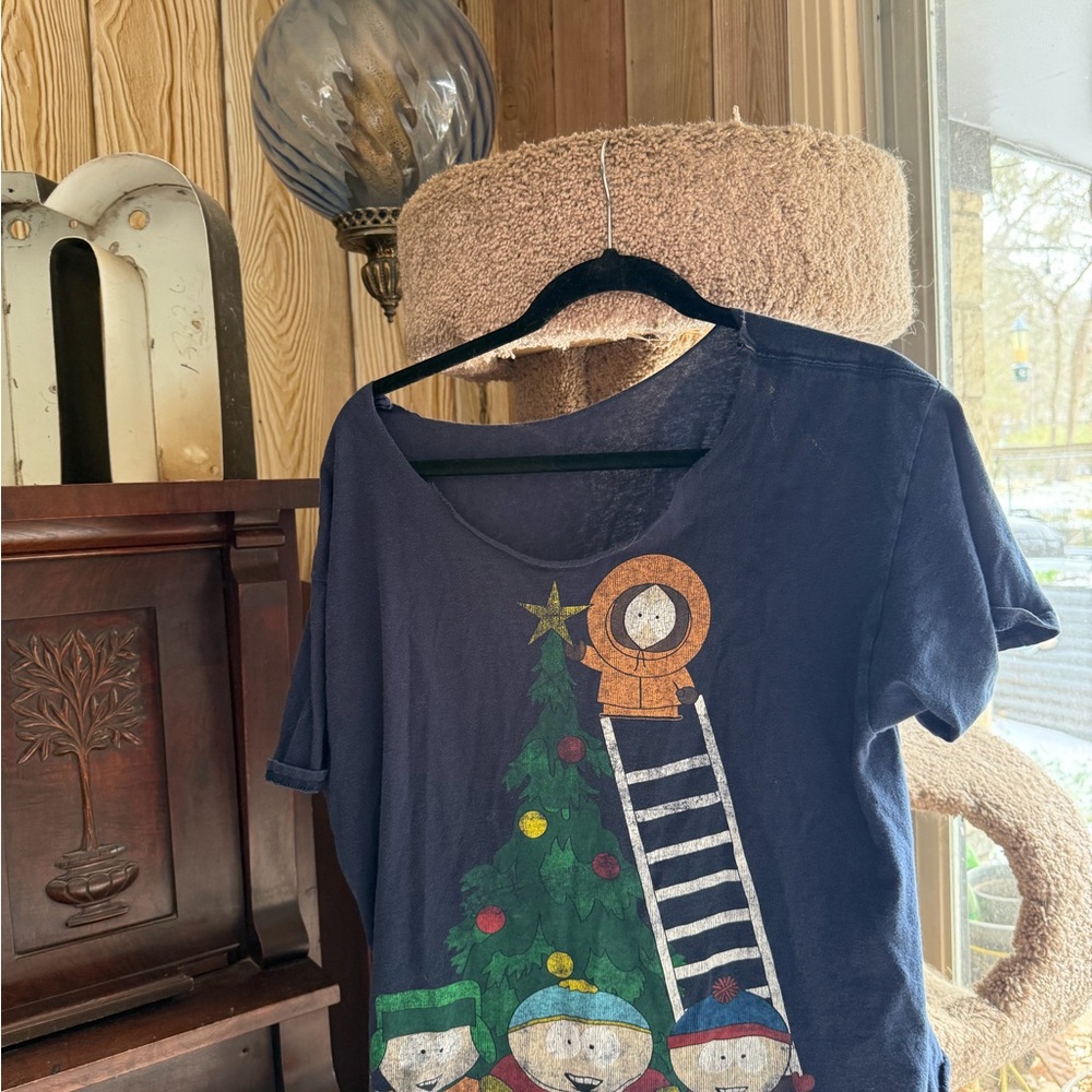 Southpark Navy Graphic T-Shirt